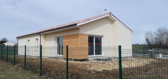 Construction maison plain pied à Soulignonne