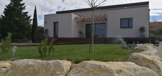 Construction d’une maison contemporaine Natimoe à Saze