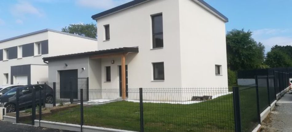 Construction d’une maison ossature bois aux portes de Guidel 