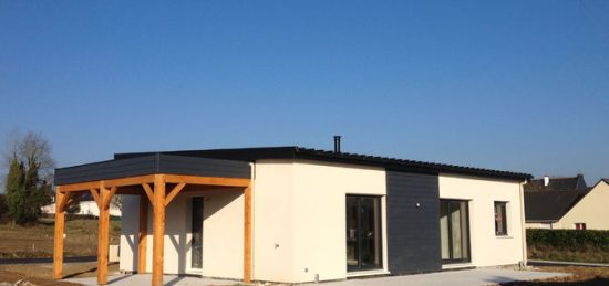 Construction d’une maison à ossature bois dans le Pays De Baud