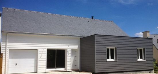 Construction d’une maison ossature bois sur LE BONO