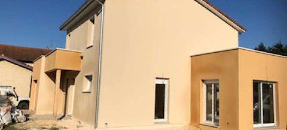 Construction maison à étage sur St Pierre de Chandieu (69780) 