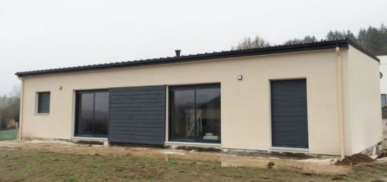 Construction d’une maison ossature bois à Baud