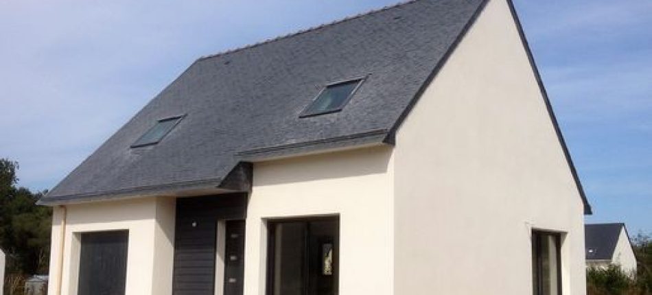 Maison à ossature bois à Mané Lann Vras – Landévant 
