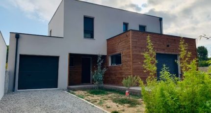 Construction d’une maison ossature bois étage NATICUBE sur la commune de Velaux