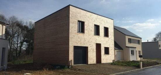 Une construction NATIMING avec bardage Douglas intégral à ANDOUILLE NEUVILLE
