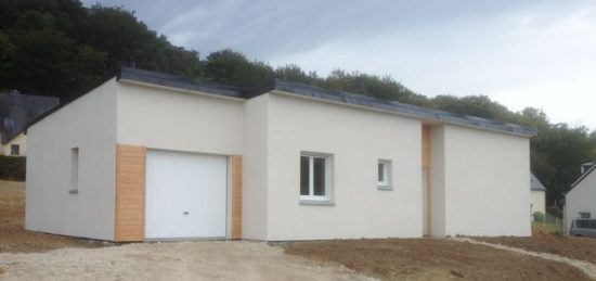 Une maison à ossature bois à St Congard