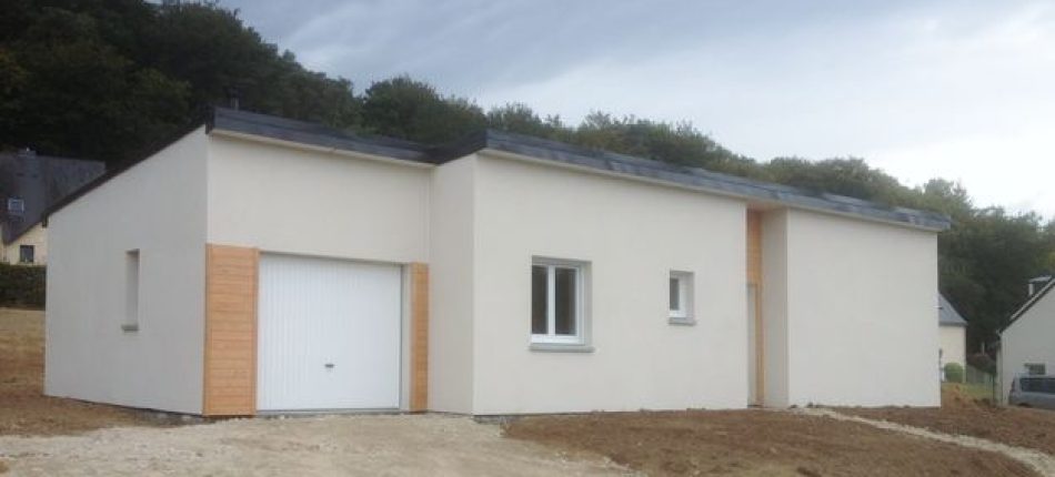 Une maison à ossature bois à St Congard 