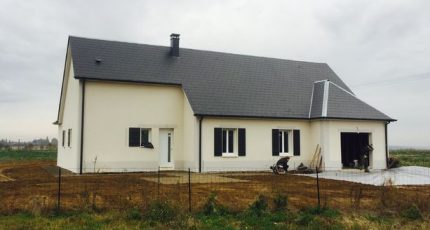 Construction d’une maison ossature bois à Saint Crépin Ibouvillers