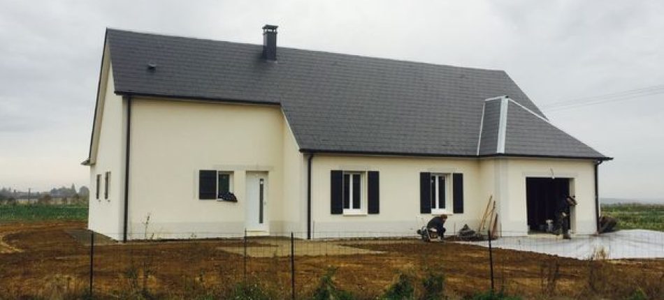 Construction d’une maison ossature bois à Saint Crépin Ibouvillers 