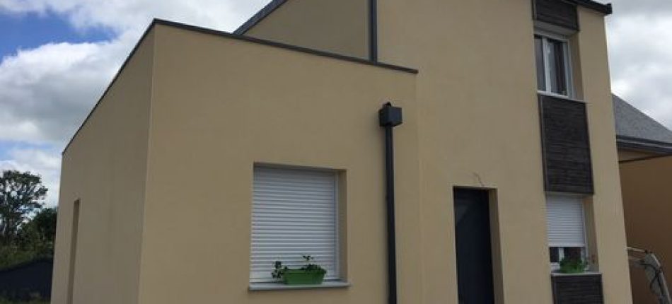 Construction d’une maison contemporaine à Vignoc 