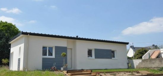 Construction d’une maison à toit plat sur Hennebont