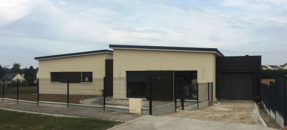 Construction d’une maison ossature bois à Thézy-Glimont 