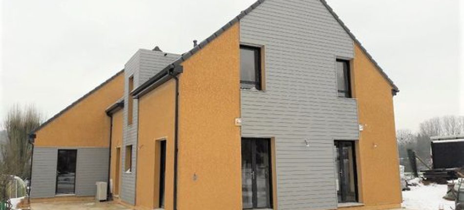 Construction d’une maison à ossature bois à Jouars-Pontchartrain 