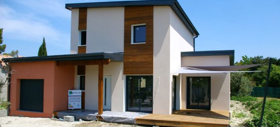La construction de la maison contempraine NATIVAE 