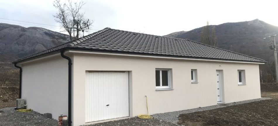 CONSTRUCTION D’UNE MAISON OSSATURE BOIS A LA ROCHE DES ARNAUDS 
