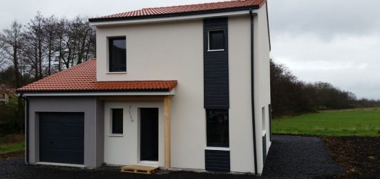 Construction d’une maison à étage, modèle NATIFAE 4 chambres à Enval, au Nord de Clermont Ferrand
