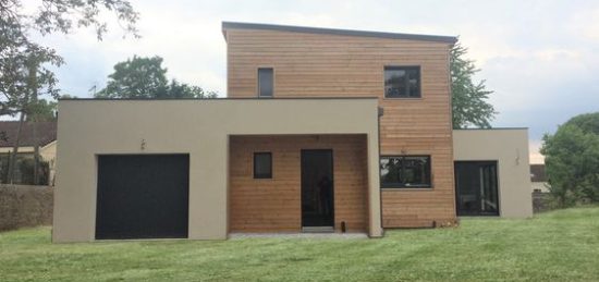 Construction d’une maison à étage avec toiture terrasse