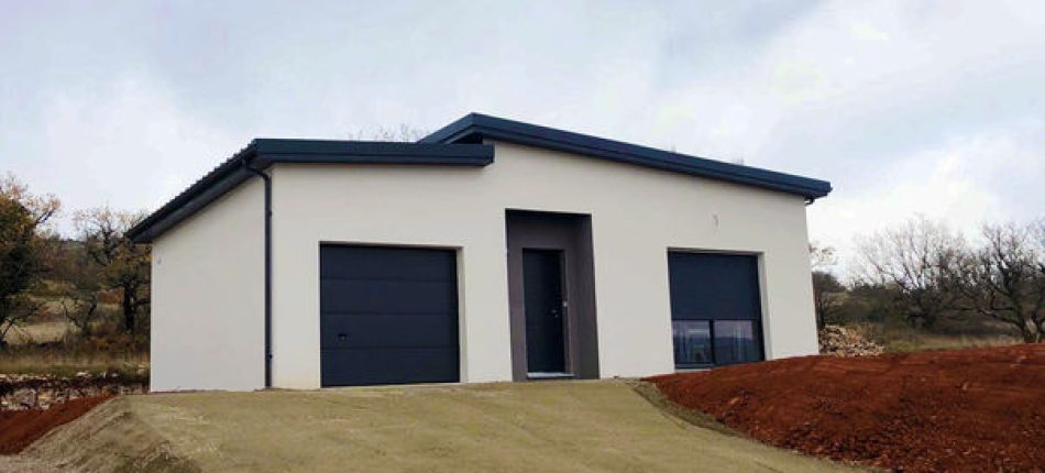 Construction d’une maisons contemporaine Natilys à Gages 