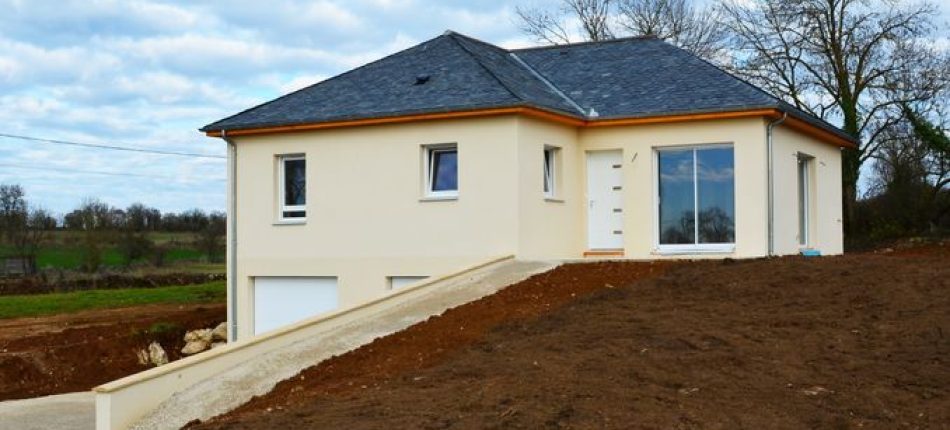 A Roussennac, construction d’une Natilys avec sous sol 