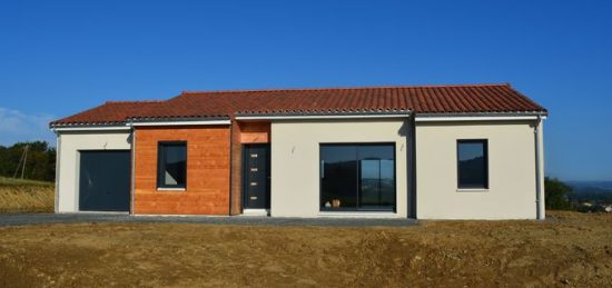 Construction d’une maison de plain-pied à Felzins