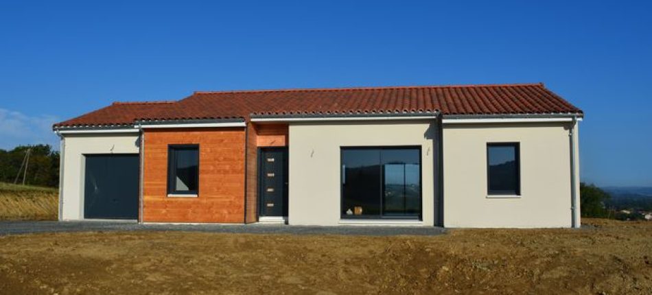 Construction d’une maison de plain-pied à Felzins 