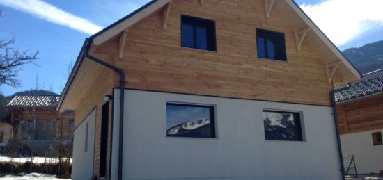 CONSTRUCTION D’UNE MAISON DE MONTAGNE A RISOUL