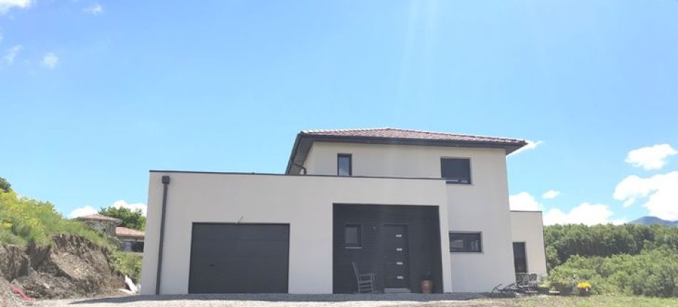 CONSTRUCTION D’UNE MAISON CONTEMPORAINE A LARDIER 