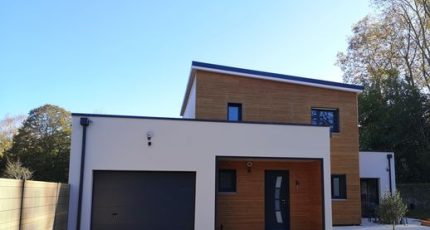Construction d’une maison contemporaine à étage avec 4 chambres sur Segré