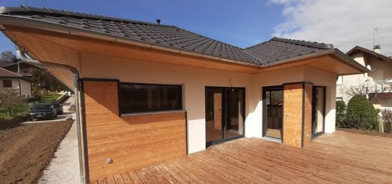 Construction d’une maison environnementale à Poisy