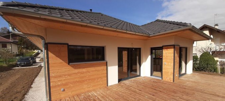 Construction d’une maison environnementale à Poisy 