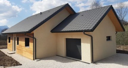 Construction d’une maison en ossature bois à Bellecombe-en-Bauges