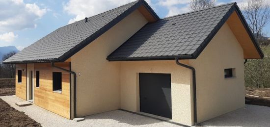 Construction d’une maison en ossature bois à Bellecombe-en-Bauges