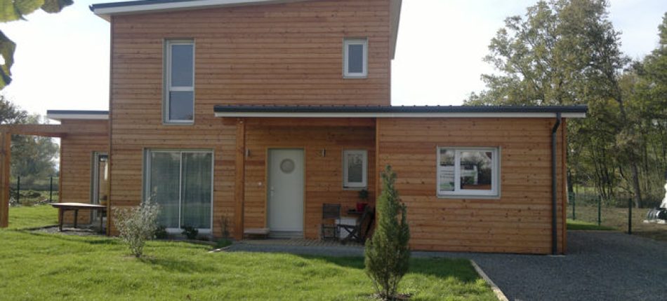 Construction maison ossature bois à Nativaé de Mr et Mme P à Marzy 