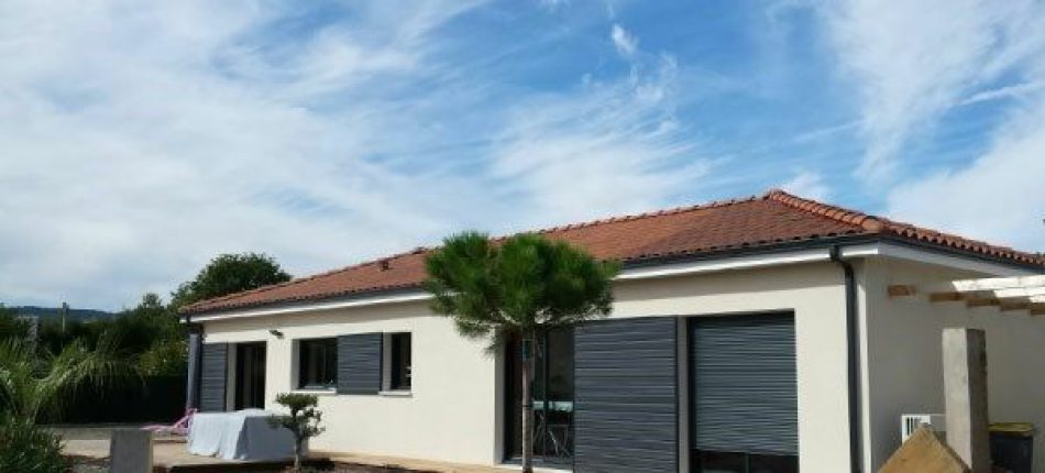 Construction d’une villa plain-pied modèle NATIVIE sur la commune d’ORCET 