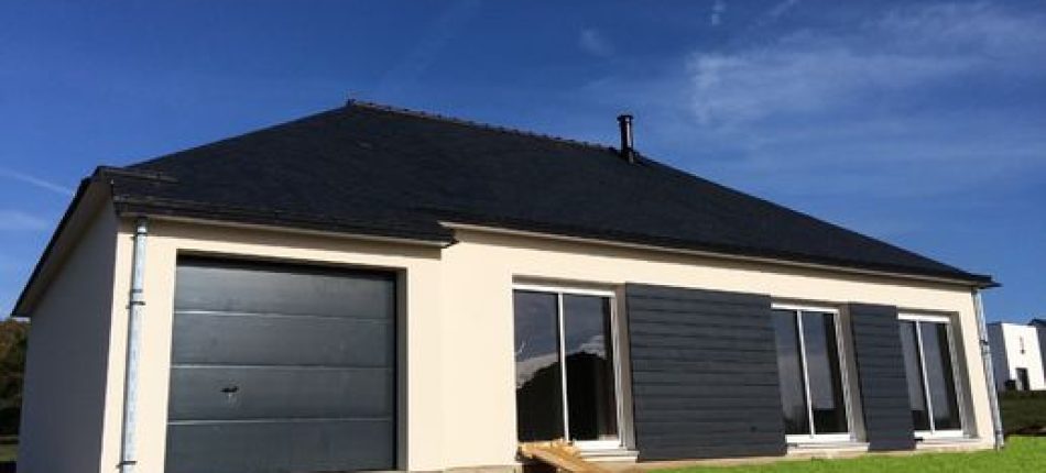 Construction d’une maison ossature bois aux portes de Guidel 
