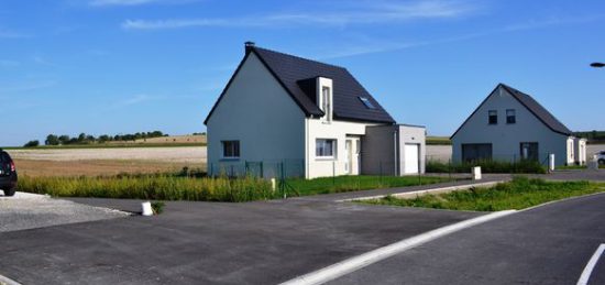 Construction d’une maison ossature bois à Thézy-Glimont