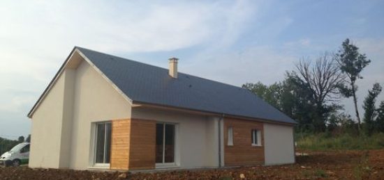 Construction d’une maison en ossature bois à Roussennac