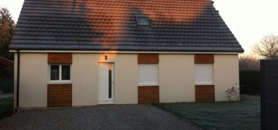 Construction d’une maison ossature bois à Crouy Saint Pierre