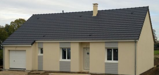 Construction traditionnelle maison ossature bois Modèle Natizen de Mr et Mme R