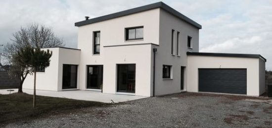 Réalisation d’une maison contemporaine à étage dans le centre de Le Plessis Grammoire