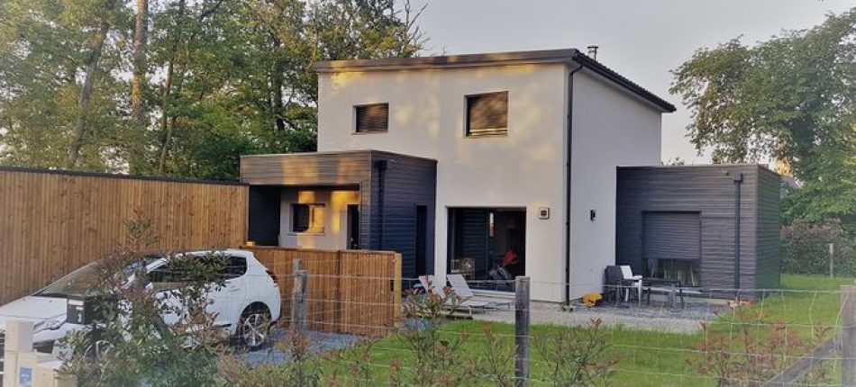 Maison contemporaine à étage à Haute Goulaine (44115) 