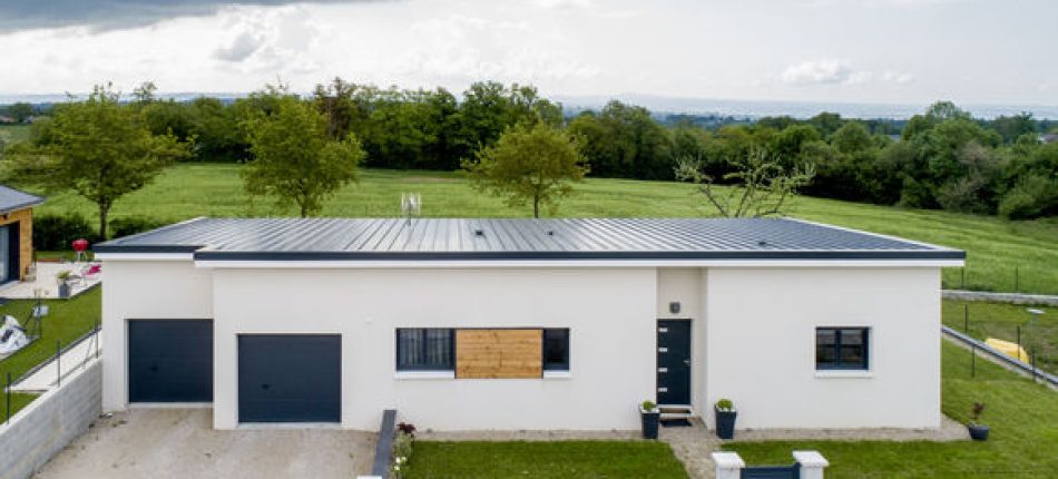 Construction d’une maison contemporaine à Manhac 