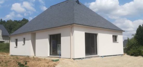 Construction d’une maison ossature bois à Nostang