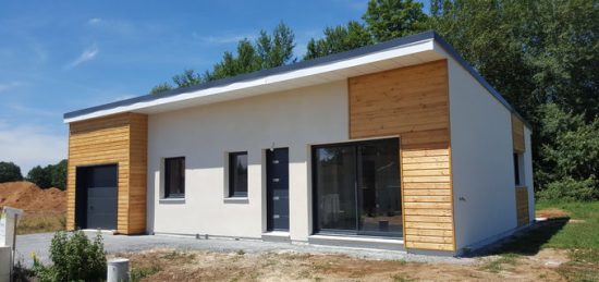 Construction d’une maison contemporaine modèle NATIZEN à Savigné l’Evêque