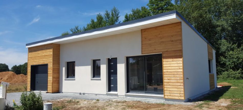 Construction d’une maison contemporaine modèle NATIZEN à Savigné l’Evêque 