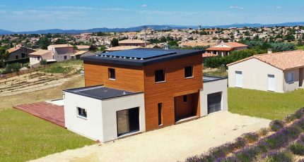 Construction d’une maison contemporaine et BEPOS à Valensole