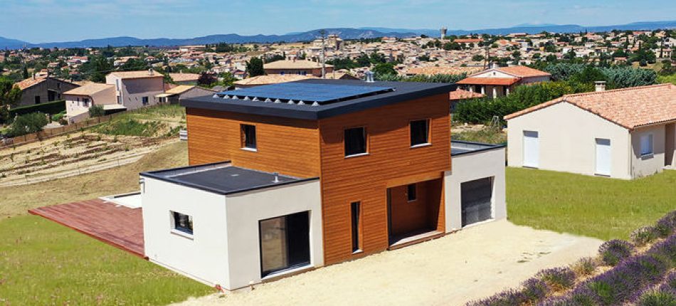Construction d’une maison contemporaine et BEPOS à Valensole 