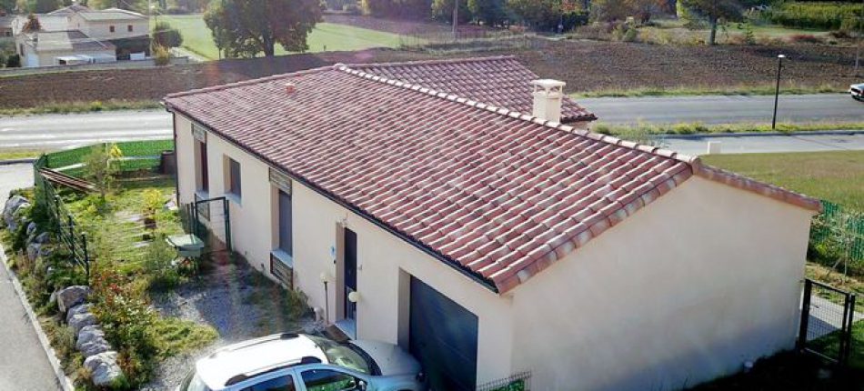 Construction d’une maison de plain pied à Volonne 