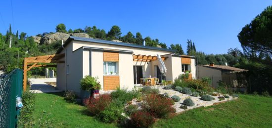 Construction Maison contemporaine sur la commune de Pujaut
